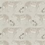 Cole And Sons Leopard Walk Lampshades In White Cotton, thumbnail 2 of 9