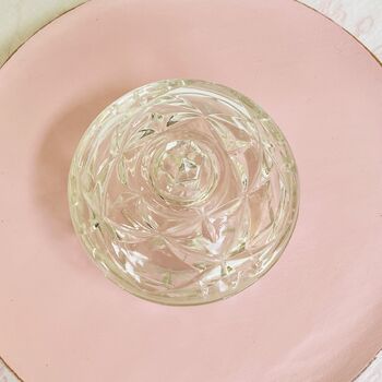 Antique Crystal Cut Glass Lidded Jam Pot / Bonbonniere ~ Seven, 10 of 12