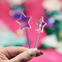 Iridescent Star Cake Toppers, thumbnail 1 of 7