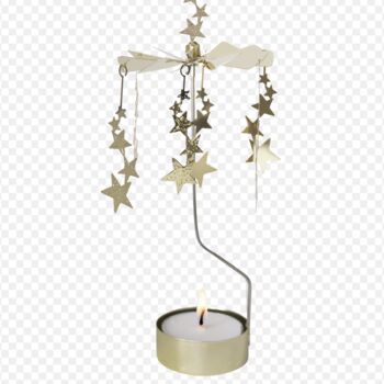 Shooting Star Candle Spinner Tealight Decoration, 4 of 4