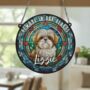 Lhasa Apso Memorial Suncatcher, thumbnail 5 of 6