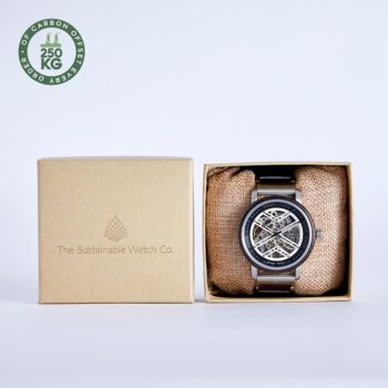 The Banyan: Handmade Mechanical Wood Wristwatch For Men, 2 of 5