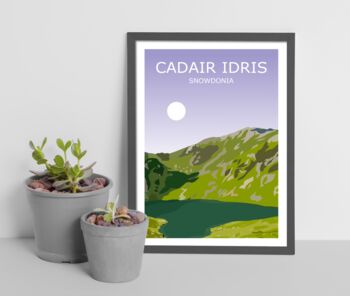 Cadair Idris Snowdonia Landscape Art Print, 2 of 3