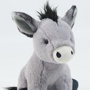 Donkey Snuggly Soft Plush Soft Toy, Gift Bag, 3 of 8