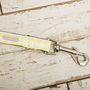 The Hampstead Yellow Dog Collar Bow Tie And Lead Set, thumbnail 4 of 6