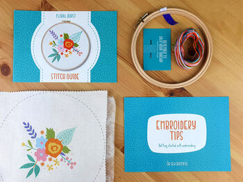 Floral Bloom Embroidery Kit, 3 of 8