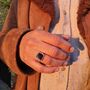 Ray Signet Onyx Ring, thumbnail 6 of 7