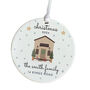 Personalised Christmas Ornament With Family Name And Address, thumbnail 3 of 7