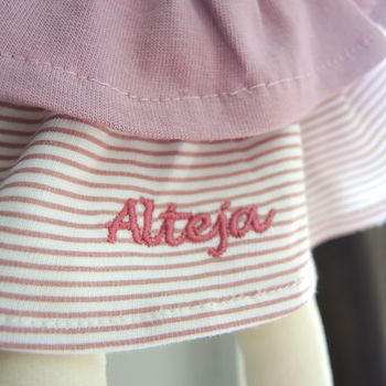 Babies' Personalised Cotton Rag Doll, 5 of 10