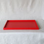 Handmade Lacquered Red Cherry Ottoman Tray, Housewarming Gift, thumbnail 1 of 9