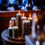 Luxury Candle Navy Blue, thumbnail 7 of 10