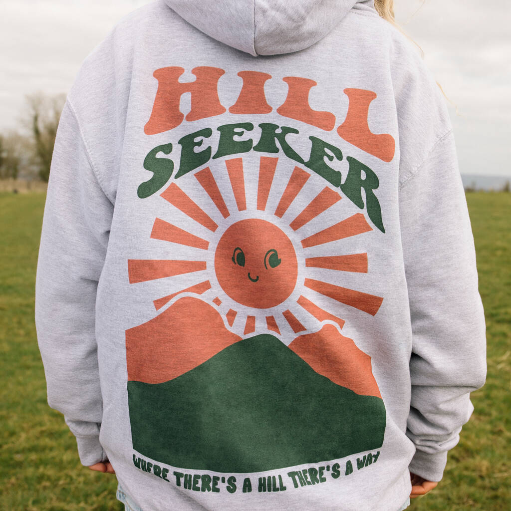 Hill Seeker Women's Slogan Hoodie, 1 of 6