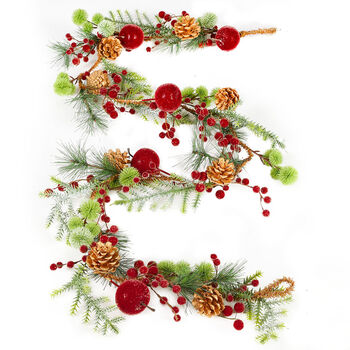 Luxury Country Orchard Christmas Garland, 2 of 7