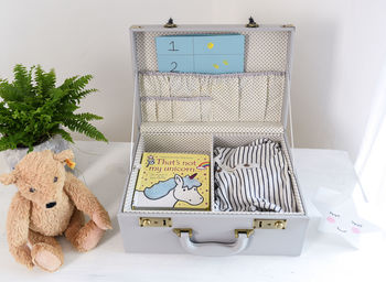 Personalised Lifetime Memory Suitcase Keepsake Box, 7 of 10