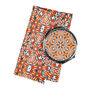 Orange Fox Flower Compact Mirror And Lens Cloth, thumbnail 8 of 12