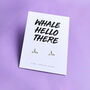 Whale Hello There Sterling Silver Earrings, thumbnail 1 of 3