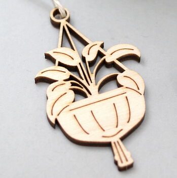 Bloomin' Wooden Charm Personalised Birthday Card, 3 of 7