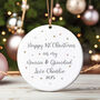 Happy 1st Christmas As My Grandparents Tree Keepsake, thumbnail 1 of 7