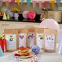 Eco Friendly Personalised Classic Pancake Mix Party Bags, thumbnail 1 of 5