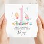 Mermaid 5th Birthday Card, Any Age, Pink Birthday Card For Daughter, Granddaughter, thumbnail 6 of 9