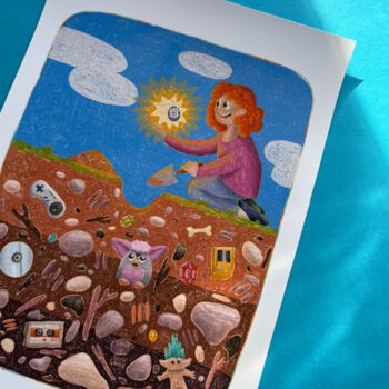 90's Nostalgia Trinket Print, For 90's Kids, 2 of 2