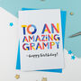 Amazing Grampy Personalised Card, thumbnail 1 of 2