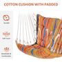 Outdoor Hanging Rope Chair Hammock Garden Chair, thumbnail 6 of 11