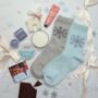 Teen Christmas Self Care Gift Box – Candle, Socks And Skincare Pamper Set, thumbnail 2 of 10