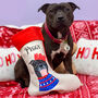 Personalised Party Dog Christmas Present Stocking, thumbnail 11 of 12