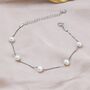 Sterling Silver Freshwater Pearl Bracelet, thumbnail 7 of 11