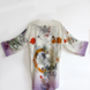 Silk Kimono Jacket 'Evolution' Print Size S/M, thumbnail 5 of 8
