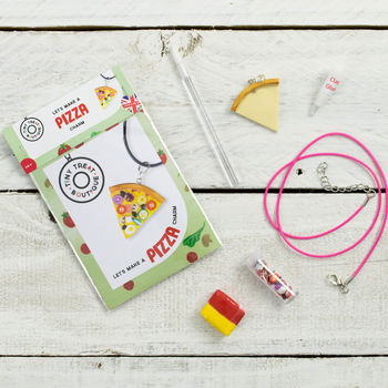 Pizza Themed Jewellery Craft Mini Kit, 4 of 5