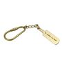 Personalized Brass Cricket Bat Keyring, thumbnail 4 of 9