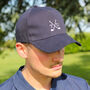 Personalised Golf Clubs Cap Hat Gift For Him, thumbnail 5 of 9