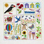 Summer Splendour Hand Embroidery Kit, thumbnail 3 of 12