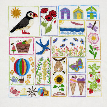 Summer Splendour Hand Embroidery Kit, 3 of 12