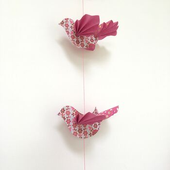 Handmade Bird Hanging Mobile, 4 of 5