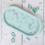 Pastel Oval Jesmonite Trinket Tray, thumbnail 7 of 8
