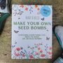 Make Your Own Seed Bombs Cornfield Wildflower Seed Mix, thumbnail 1 of 9