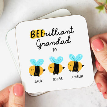 'Beerilliant Grandad' Coaster, 2 of 3