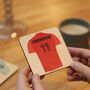 Personalised Football Shirt Coaster, thumbnail 5 of 11