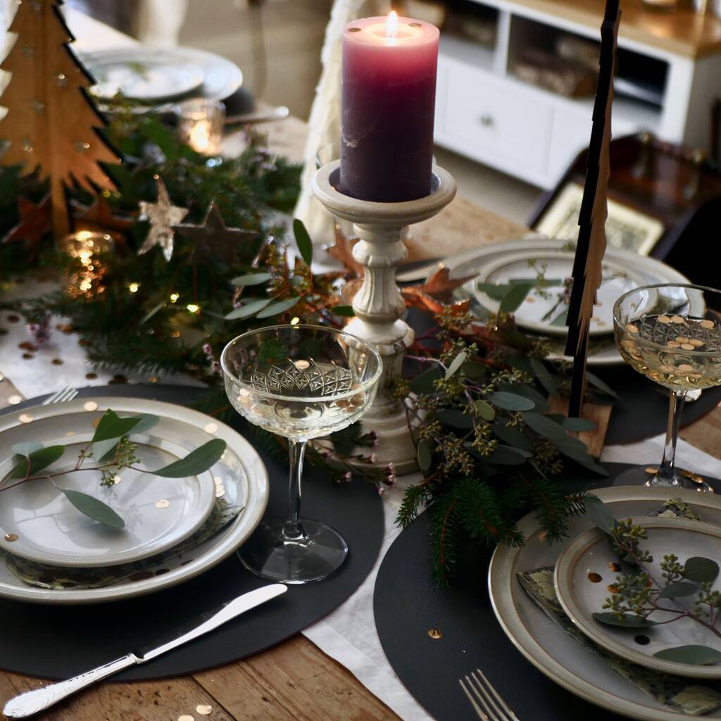 Elske Nordic Christmas Tablescape Table Decorations By Dress For Dinner