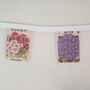 Fabric Summer Flowers Seed Packet Bunting Decoration, thumbnail 7 of 7