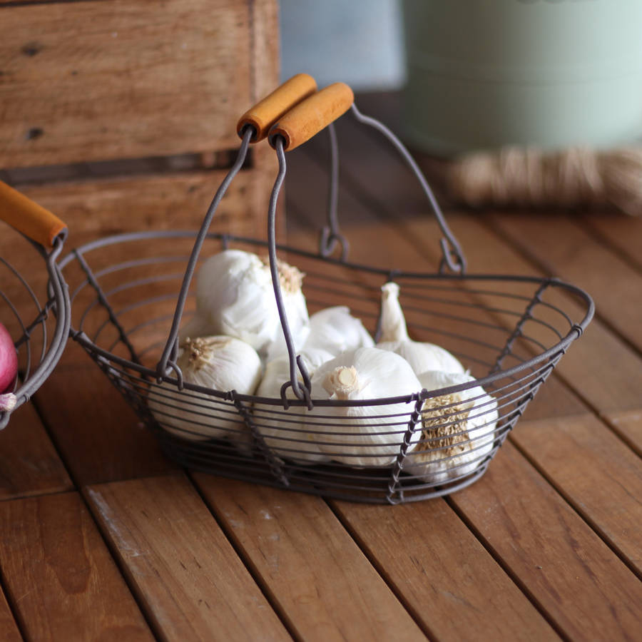 trio of wire tidy baskets by dibor