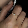 Mila Pearl Gold Ring, thumbnail 2 of 5