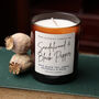 Sandalwood And Black Pepper Scented Soy Candle, thumbnail 3 of 3