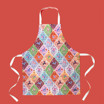 Christmas Patchwork Apron, 2 of 6
