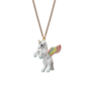 Flying Pastel Unicorn Necklace, thumbnail 2 of 2