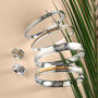 Karma Fortune Silver Spinning Bangle, thumbnail 7 of 11