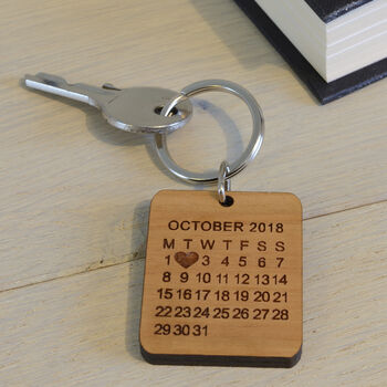 Personalised 'The Day You Became My…' Photo Key Ring, 5 of 5